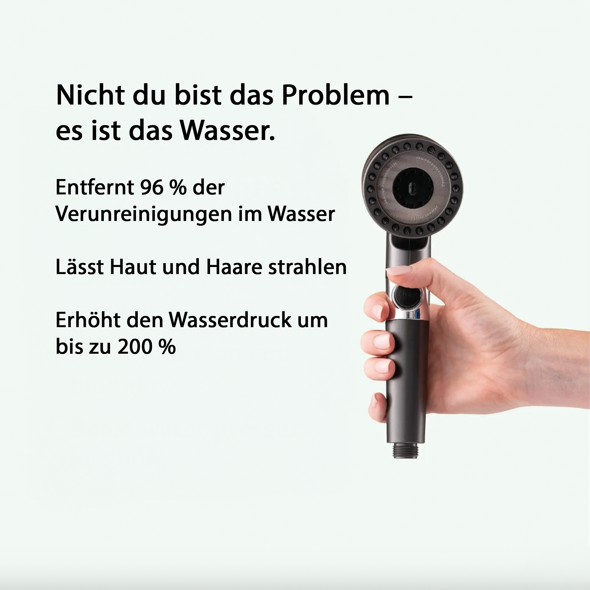 Nemoro AquaPure Duschkopf